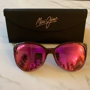 Maui Jim Women’s Polarized Cat Eye Sunglasses